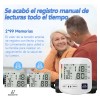 1pcs Digital Arterial Medidores Depresión Brazo Aparato Chec Blanco