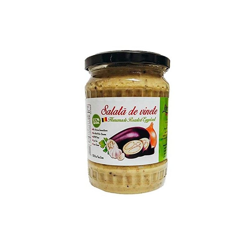 Livada Salata De Vinete (Homemade Roasted Eggplant Spread)- 530 g