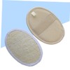 Mikinona 2pcs Exfoliating Cleaning Pad Bathroom Back Scrubber Brush Shower