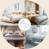Oupuven Pack of 4 Bed Sheet Straps for Mattresses from