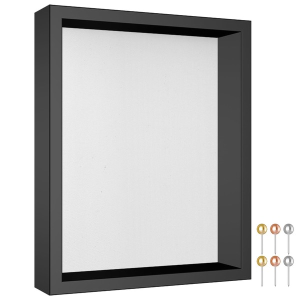 Califortree 8x10 Shadow Box Frame with Soft Linen Back -