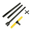 Water Meter Key, 37.4 Inch Multifunctional Shut Off Tool with