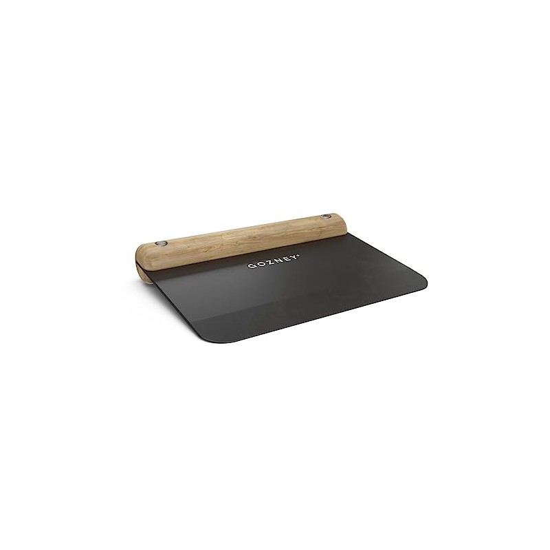 Gozney Dough Cutter - Natural Wood Handle Pizza Dough Cutter,