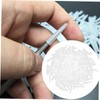 SAFIGLE 200Pcs Tweezers Tip Covers Non Skid Protective Sleeves for