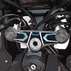 labelbike - Motorcycle Steering Fork Plate Protector Sticker Compatible with