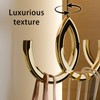 Kabquluz Unique Twist Design Bag Hanger Purse Hooks Closet Rod