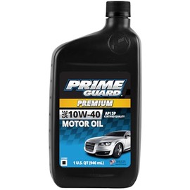 Prime Guard Premium SAE 10W-40 Motor Oil - 1 Quart (Pack of 12)