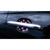Black and Pink Polka Dots Car Auto Accessory Door Handle