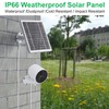 UYODM 2PACK Solar Panel Compatible with SimpliSafe Outdoor Security Camera,Power