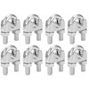 8pcs 3/8 Pulgadas M10 Cable de Acero Inoxidable Cable Clip