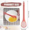 2-in-1 Food Clip Egg Whisk, Manual Multifunctional Egg Beater Serrated