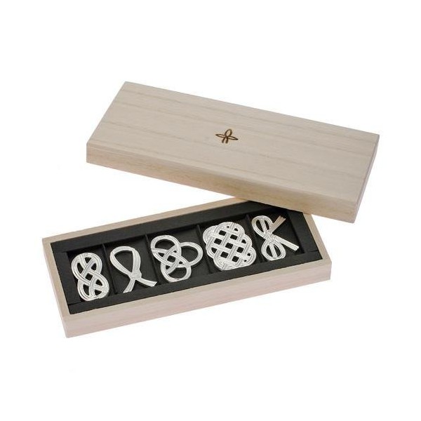[Function] by Chopstick Rest Set Tie, Do You 5 Piece Paulownia Boxed Gift Set
