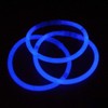 Aptafêtes LU8458/BLEU - Confezione da 100 braccialetti luminosi 4/6 H
