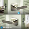 ULTRALOQ Passage Lever Door Handle, Reversible Handle No Lock for