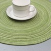 PIGCHCY Round Braided Placemats Washable Easy to Clean Round Placemats