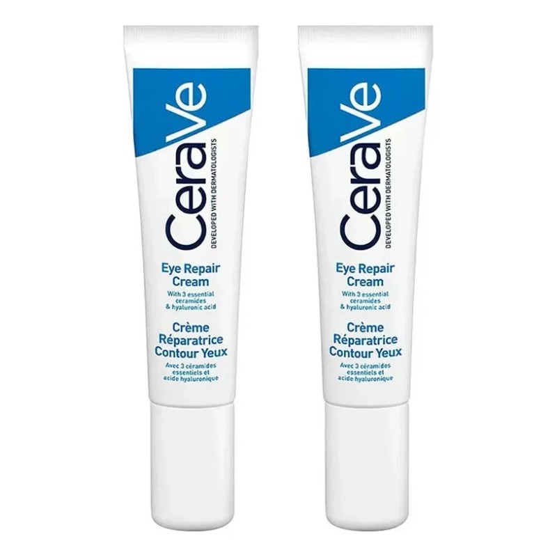 2pcs Cerave Crema Reparadora Para Elcontorno De Los Ojos 14g