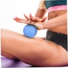 FRCOLOR Yoga Ball for Back Foot Massage Portable Massage Therapy