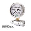 Watflow 2-1/2" Pressure Washer Pressure Gauge Kit, 3/8 Inch Quick