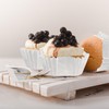 YEXEXINM 1000 Pcs Square Cupcake Liners Disposable Craft White Baking