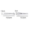 Stainless Steel Dessert Tongs,Perfect for BBQ, Steak Bread Buffet Salad