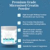 Micronised Creatine Monohydrate Powder (200 Mesh) 500g - 100 Servings