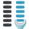 Pack of 11 Callus Remover Replacement Rollers, Includes 6 Extra