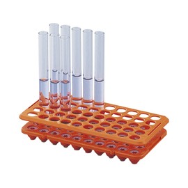 As One Test Tube Rack H1018 Orange /1-8533-02