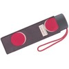 Esprit Petito Moon Dots Pocket Umbrella, Claret Red