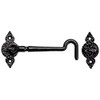 National Hardware N100-054 6" Spear Gate Hook Black Finish with