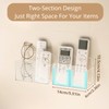 LINFIDITE Adhesive TV Remote Control Holder Wall Mount TV Remote