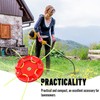 XiXiRan Universal Lawn Trimmer Head, XiXiRan Aluminium Grass Mowing Head,
