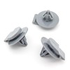 VVO Fasteners Plastic Front Bumper and Trim Fastener Clip, Grey