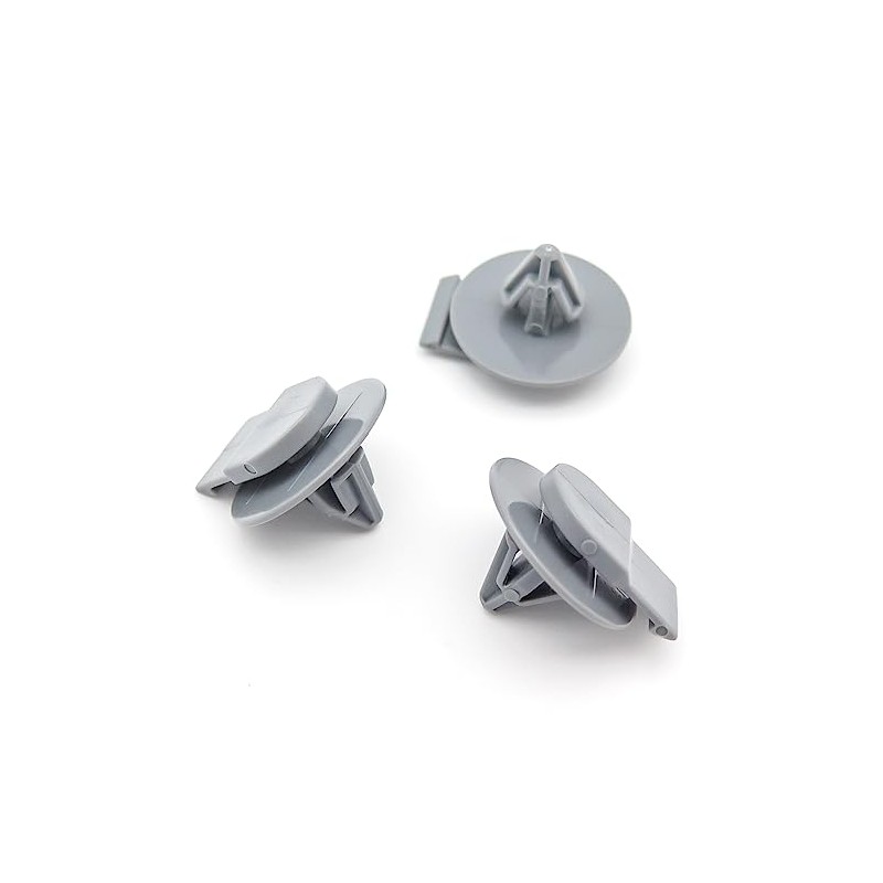 VVO Fasteners Plastic Front Bumper and Trim Fastener Clip, Grey