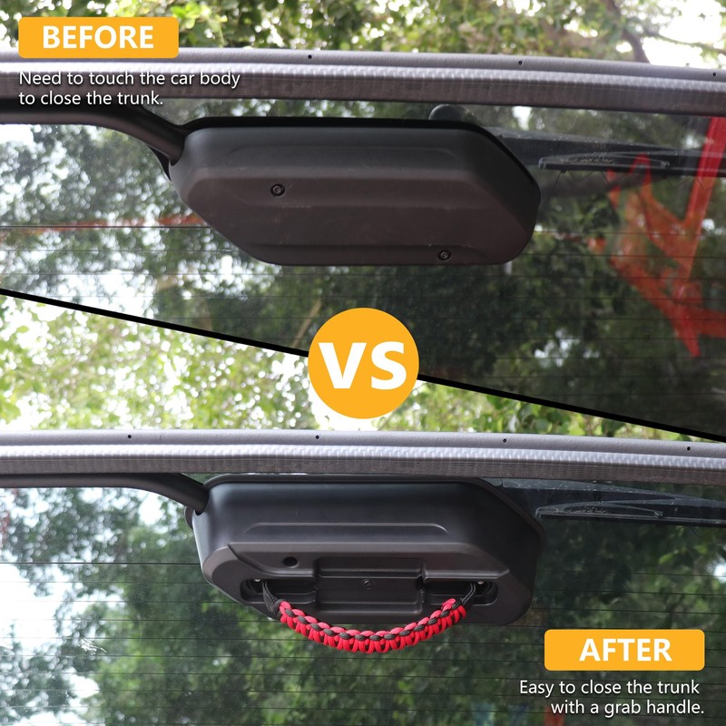 RERPRO Rear Window Grip Handle Grab Handles Compatible with 2018-2024