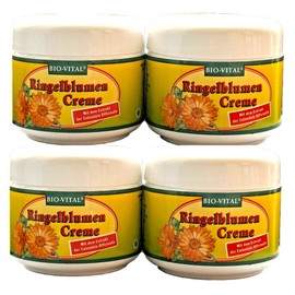 4x Bio-Vital Marigold Cream Body Cream Calendula Extract 4x 125 ml
