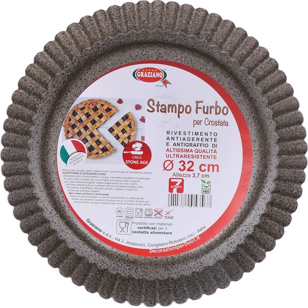 Graziano, Furbo Carbon Steel Baking Mould with 7 Layers Non-Stick