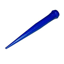 Bon Broad Head Bull Pin Heavy-Duty Forged Alignment Tool with Enlarged Striking Surface for Safer Steel Connections – 1 1/4 in. x 5/16 in. Size and 13 in. Length for Structural Ironworkers