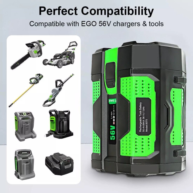 EGO BA2800T NEW 3RD GENERATION EGO 56 Volt 5.0 Ah