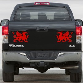 Welsh Dragon Stickers Vinyl Decal