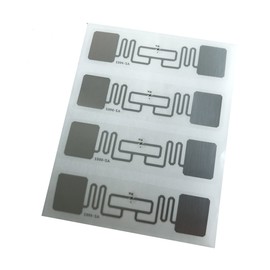 YARONGTECH UHF RFID Tag 9662 ISO18000-6C C1G2 Alien H3 73.5x21.2mm Adhesive Inlay RFID Label (Pack of 20)
