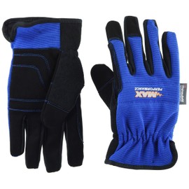 MidWest Gloves & Gear MX450THBL-XL-AZ-6 Men's Max Performance Glove, Size X-Large, Blue