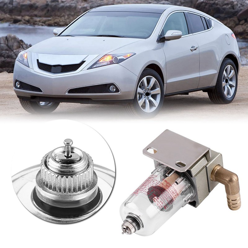 Car Universal Engine Oil Separator Oil Catch Can Filter for