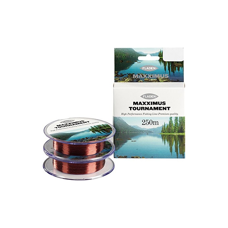 Fladen Maxximus Tournament Fishing Line - Bronze, 0.20 mm
