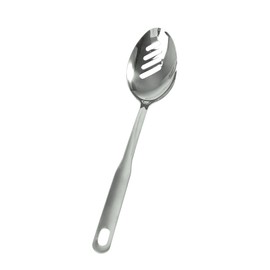 IMEEA Slotted Spoon 12.8inch/32.5cm SUS304 Stainless Steel Cooking Slotted Spoon Kitchen Serving Spoon