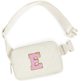 Uygafly Party Favors Bags for Kids 4-8 8-12,Party Gift Bags for Girls Teens,Party Accessories,Prize for Girls Kids,Cute Teen Trendy Stuff Belt Bag for Women Girls Kids - Cream Bag,Pink E