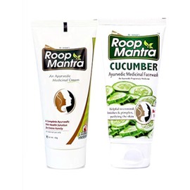 Roop Mantra Dry Skin Face Care Kit (Face Cream 60gm + Cucumber Face Wash 50ml)