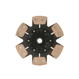 CLUTCHXPERTS STAGE 3 HEAVY DUTY 6 PUCK SPRUNG RACE CLUTCH DISC COMPATIBLE WITH 2004-2014 MAZDA 3 5 2.0L 2.3L 2.5L NON-TURBO