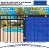 Windscreen4less Fence Privacy Screen 3' x 1' Heavy Duty Windscreen