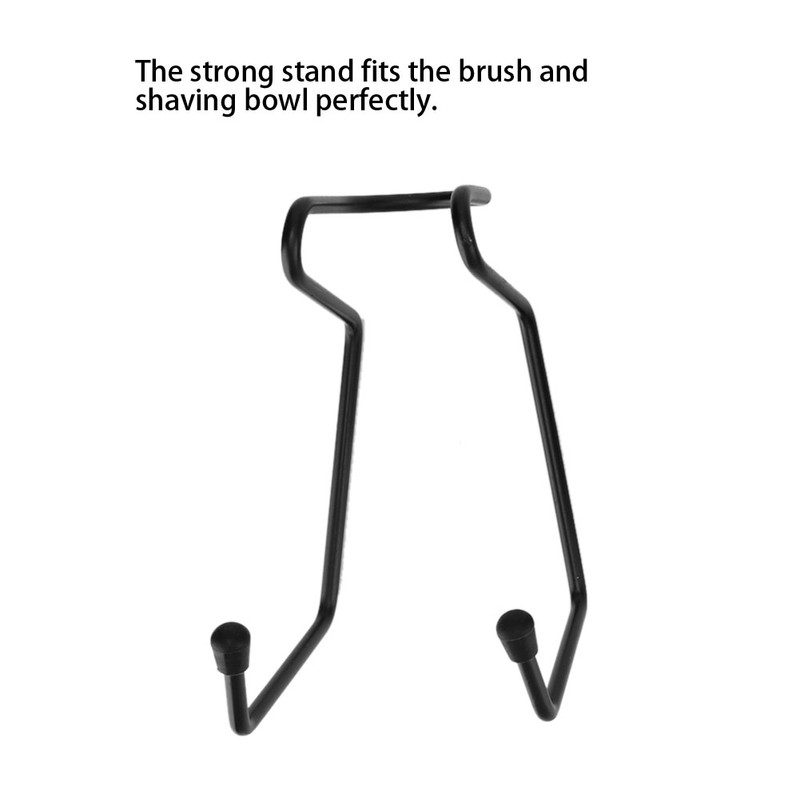 3Pcs Set Professional Men Beard Shaving Tool Stand Holder Hair