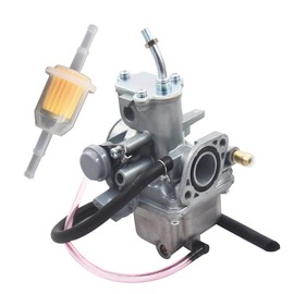 WFLNHB Carburetor with Fuel Filter Replacement for Yamaha Badger Badger Badger Grizzly 80 Raptor 50 YFM50 YFM80